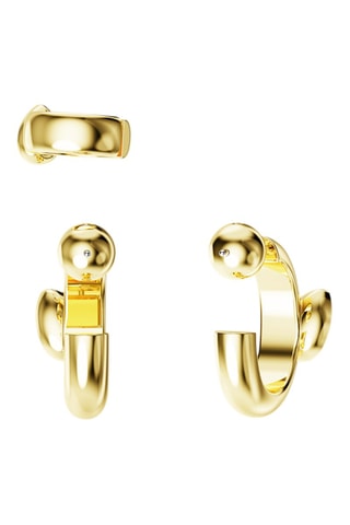 Parure ornée de cristaux Swarovski - Plaqué or jaune