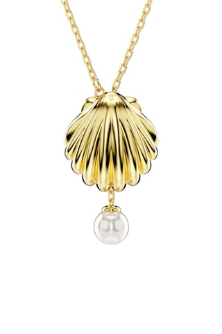 Pendentif orné de cristaux Swarovski - Plaqué or jaune 