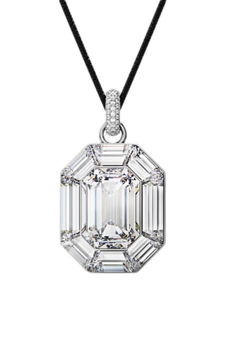 Pendentif orné de cristaux Swarovski - Argenté