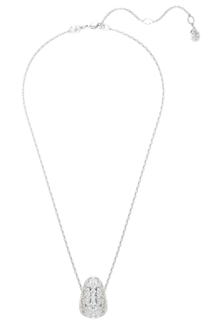 Collier orné de cristaux Swarovski - Argenté