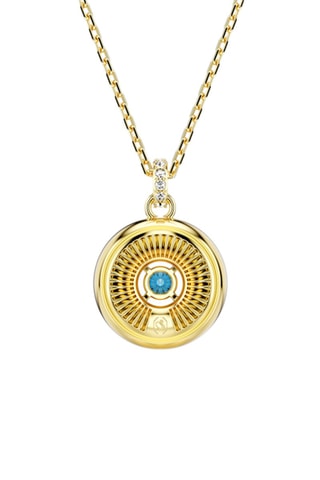 Collier orné de cristaux Swarovski - Plaqué or jaune