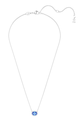 Collier orné de cristaux Swarovski - Argenté