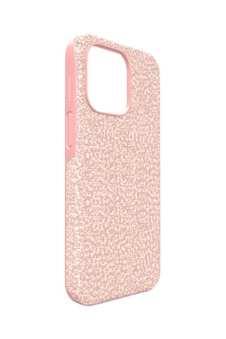 Coque iPhone 13 Pro ornée de cristaux Swarovski High - Rose
