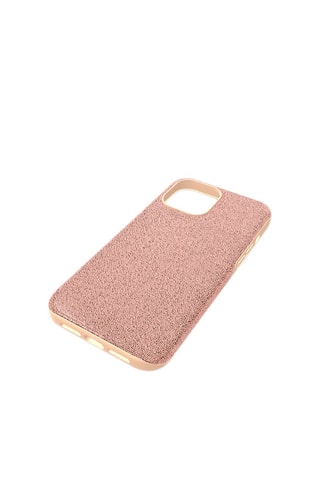 Coque iPhone 13 Pro Max ornée de cristaux Swarovski High - Doré rose