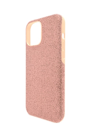 Coque iPhone 13 Pro Max ornée de cristaux Swarovski High - Doré rose