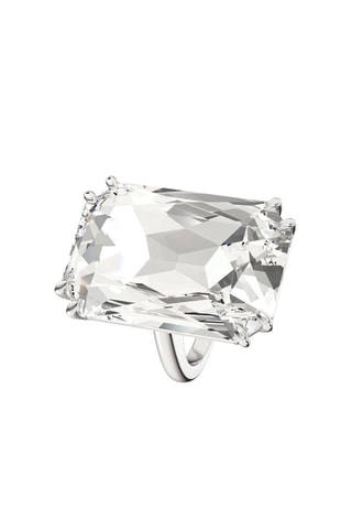 Bague ornée de cristaux Swarovski Mesmera - Blanc