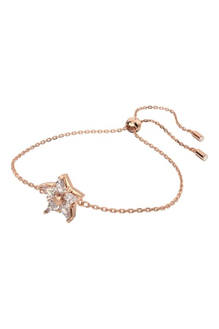 Bracelet serti de zircons Stella Rose doré