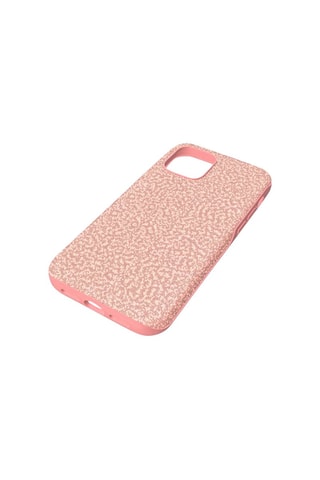 Coque iPhone 12/12 Pro ornée de cristaux Swarovski High - Rose pâle
