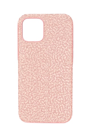 Coque iPhone 12/12 Pro ornée de cristaux Swarovski High - Rose pâle