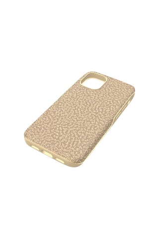 Coque iPhone 12 Pro Max ornée de cristaux Swarovski High - Doré
