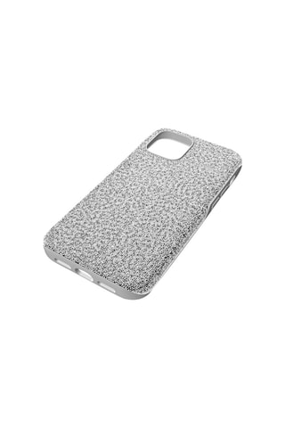 Coque iPhone 12 Pro Max ornée de cristaux Swarovski High - Argenté