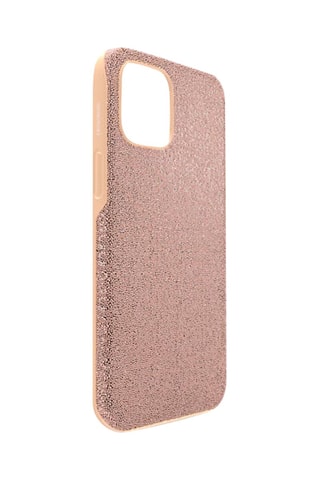 Coque iPhone 12 Pro Max ornée de cristaux Swarovski High - Doré rose
