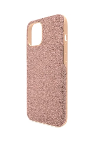 Coque iPhone 12 Pro Max ornée de cristaux Swarovski High - Doré rose