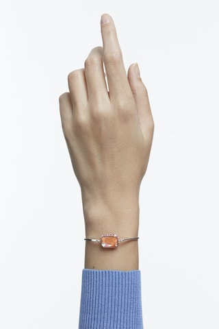 Bracelet réversible orné de cristaux Swarovski Orbita - Jaune, orange et rose