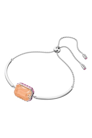 Bracelet réversible orné de cristaux Swarovski Orbita - Jaune, orange et rose