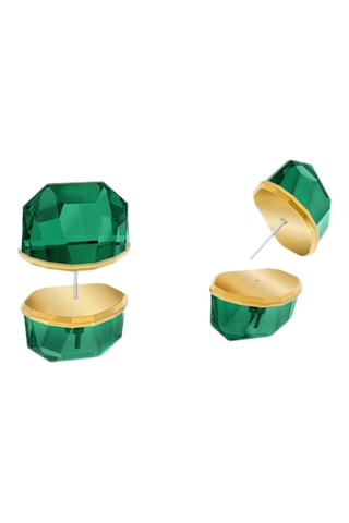 Puce ornée de cristaux Swarovksi Lucent - Vert