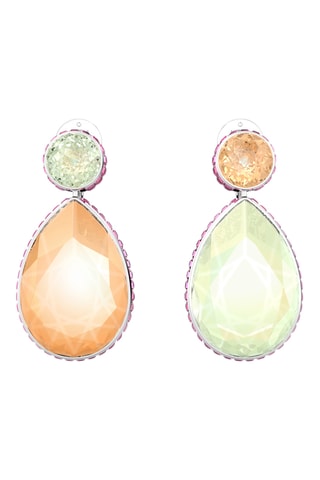 Boucles d’oreilles Chroma - Rose et argenté