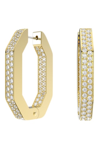 Créoles Dextera - Plaqué or jaune