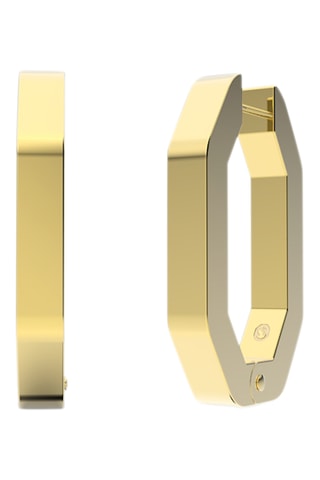 Créoles Dextera - Plaqué or jaune