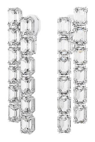 Boucles d’oreilles Millenia - Blanc et argenté