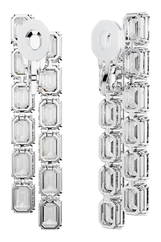 Boucles d’oreilles Millenia - Blanc et argenté