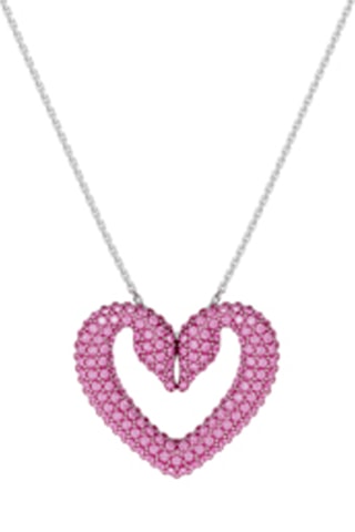 Collier Sublima - Argenté et rose