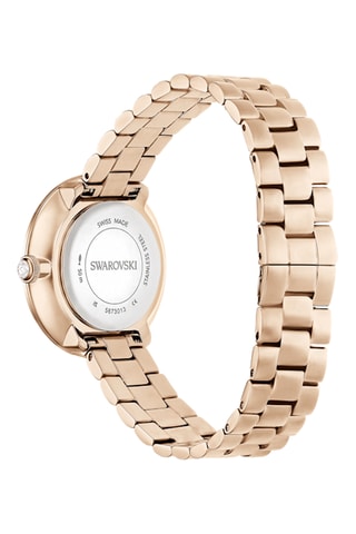 Montre à quartz en acier et plaqué or jaune Certa