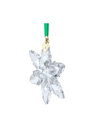 Décoration à suspendre - 8,4 x 1,3 x 6,6 cm - Blanc et vert clair