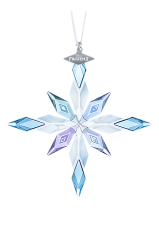 Décoration La Reine des Neiges 2 Disney - 10,8 x 10,2 x 1,2 cm - Bleu