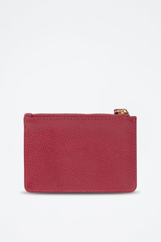 Porte-monnaie en cuir - Rouge