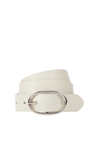 Ceinture en cuir - Blanc