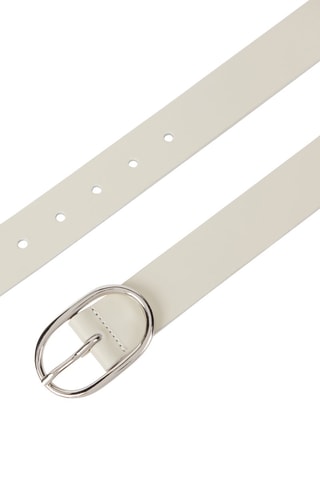 Ceinture en cuir - Blanc