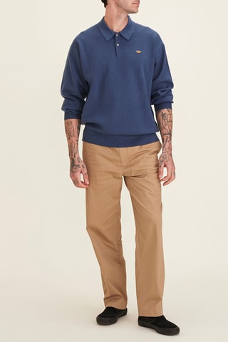 Pull relaxed - Bleu foncé