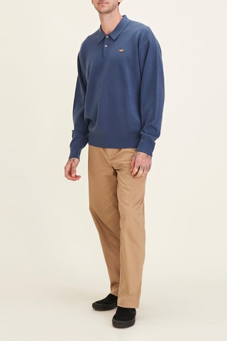 Pull relaxed - Bleu foncé