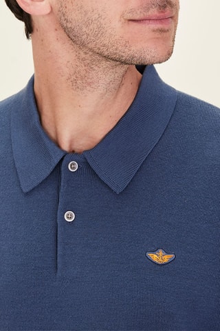 Pull relaxed - Bleu foncé