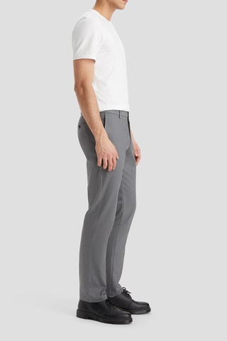 Pantalon chino slim - Gris