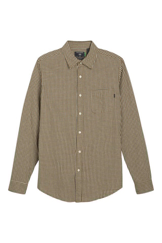 Chemise slim en coton biologique - Beige