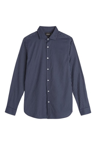Chemise slim - Bleu marine