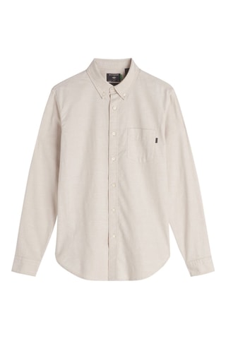 Chemise slim - Beige