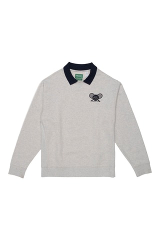 Sweat en coton biologique - Gris clair