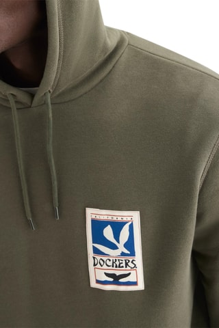 Sweat à capuche - Kaki