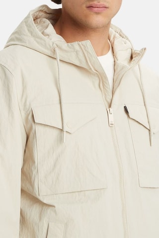 Coupe-vent à capuche - Beige