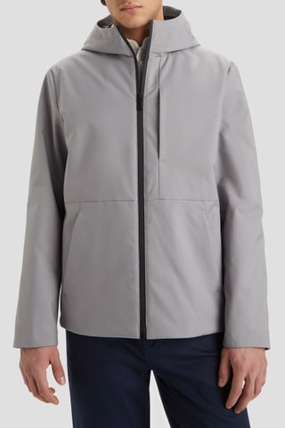 Veste à capuche - Gris clair