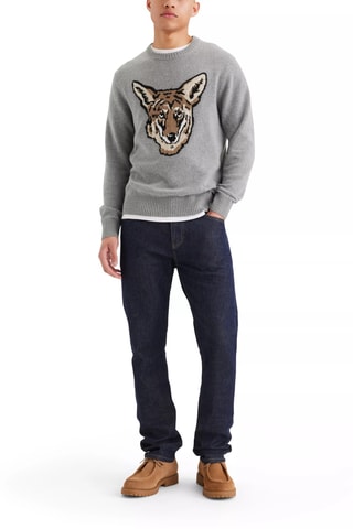 Pull en mérinos - Gris