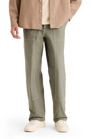 Pantalon droit - Kaki