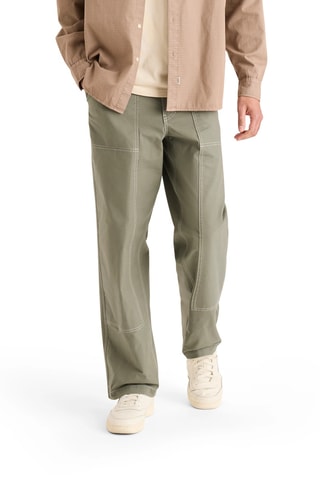 Pantalon droit - Kaki