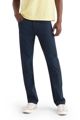 Pantalon slim - Bleu marine