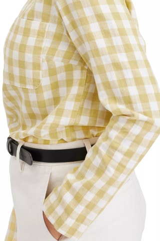Blouse en lin - Jaune