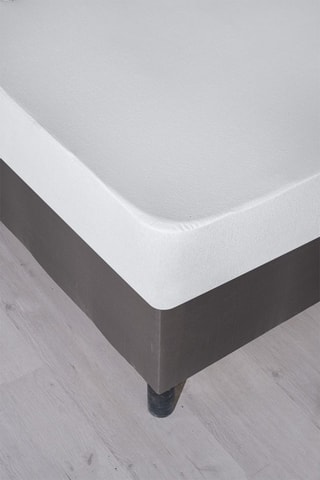 Protège-matelas en coton - Blanc