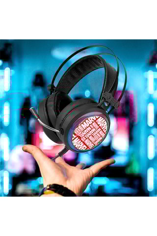 Casque gaming Avengers Marvel - Noir et rouge